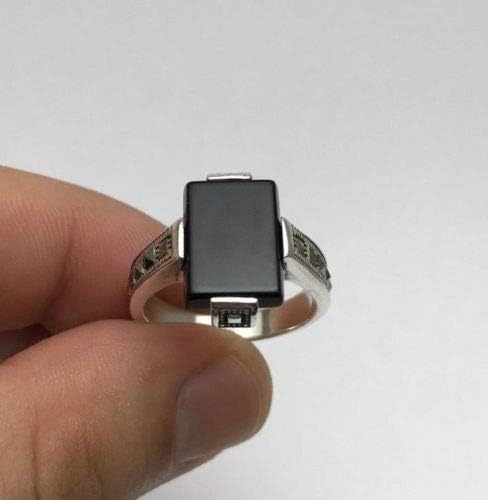 Falcon Onyx Ring- Turkish