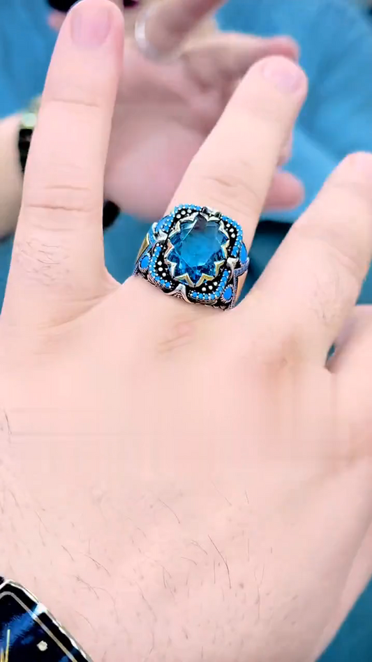 The Blue Beauty Ring