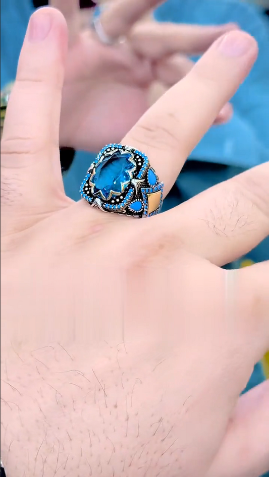 The Blue Beauty Ring