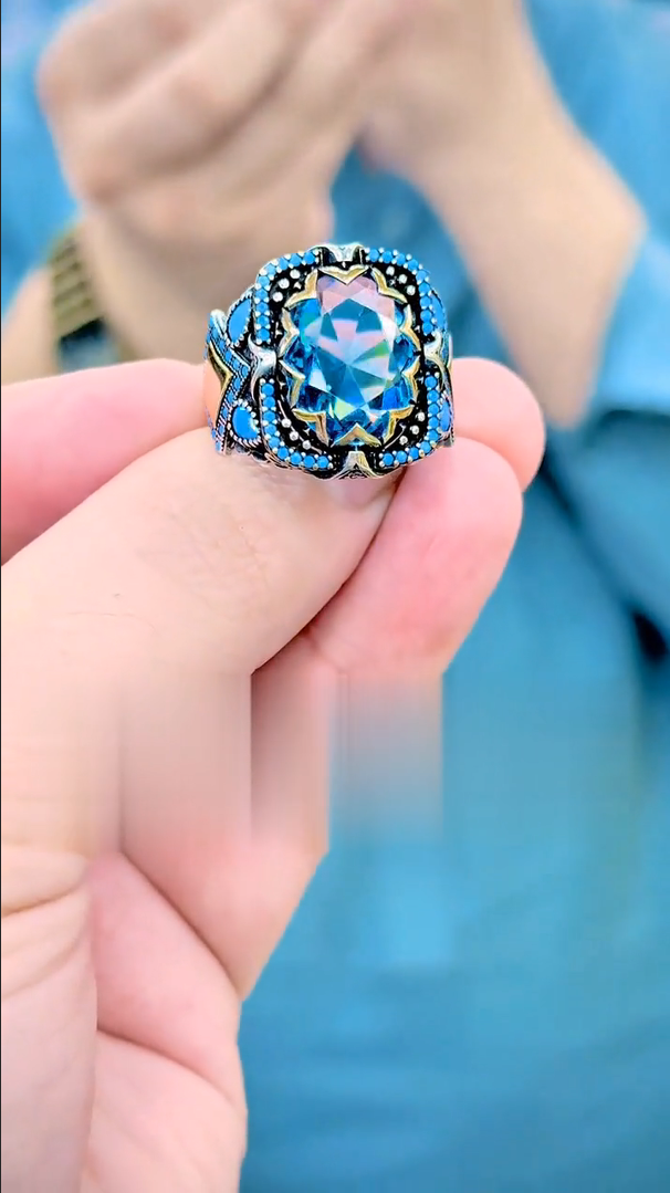 The Blue Beauty Ring