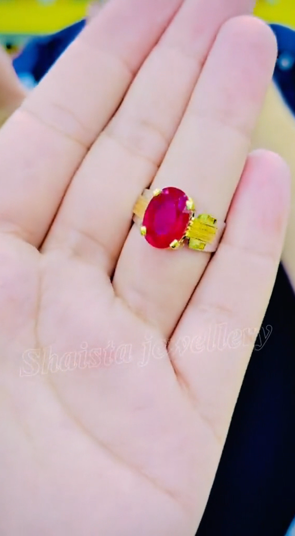 African Yaqoot Ring