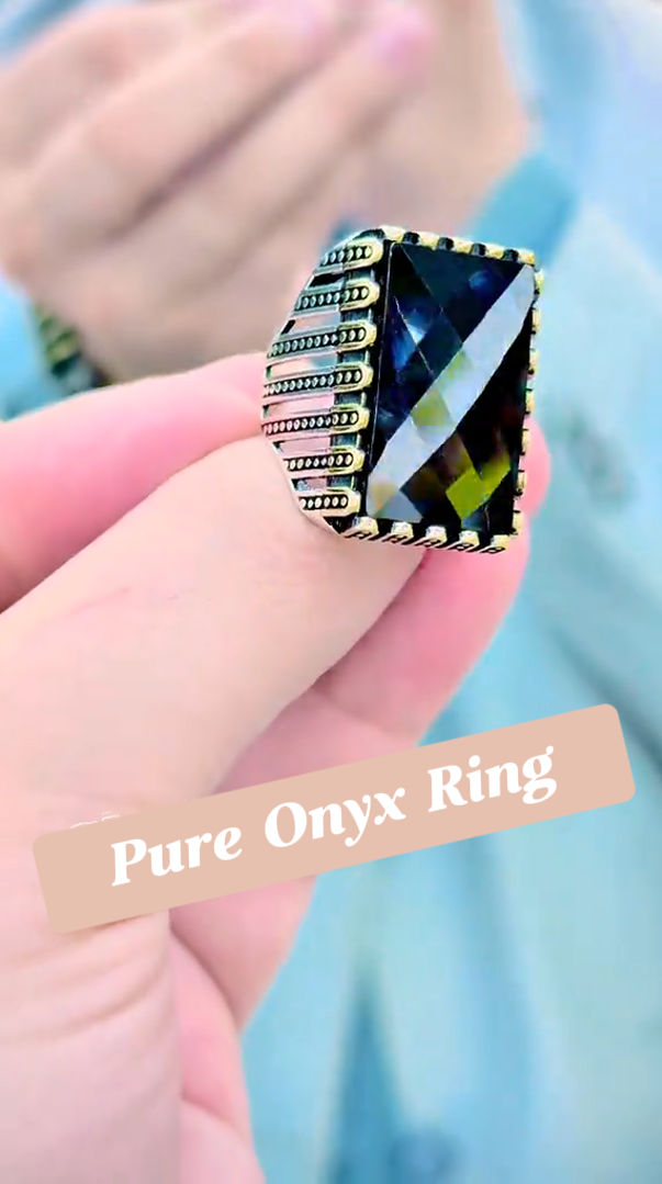 Pure ONYX Ring
