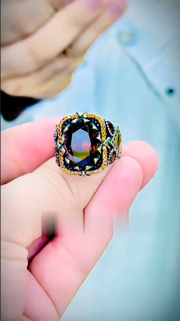 Gracy Golden Imported Ring