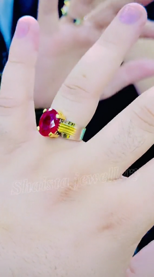 African Yaqoot Ring