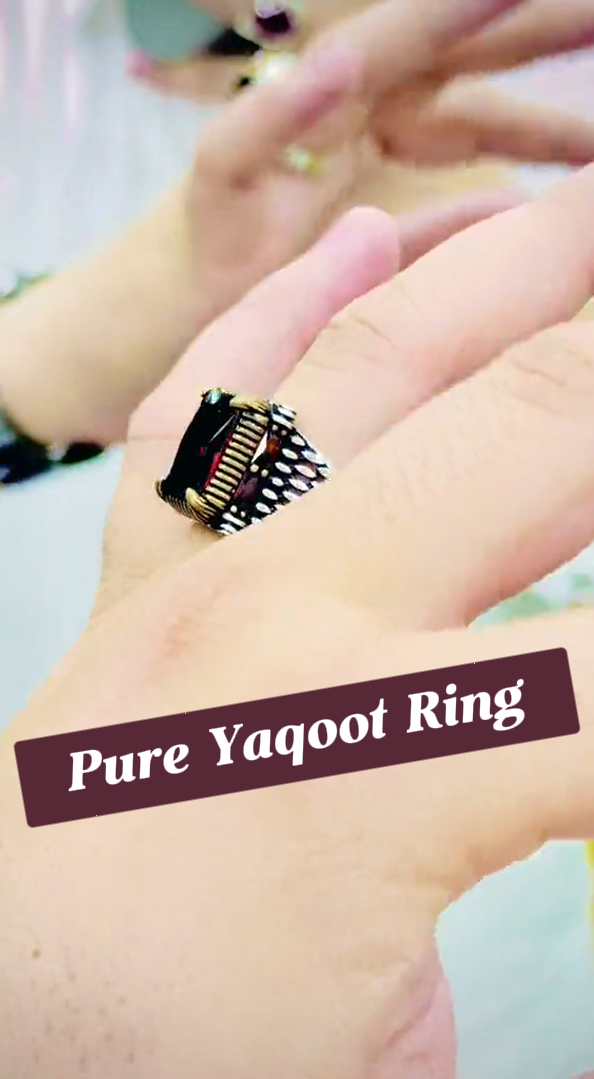 Pure Yaqoot Ring