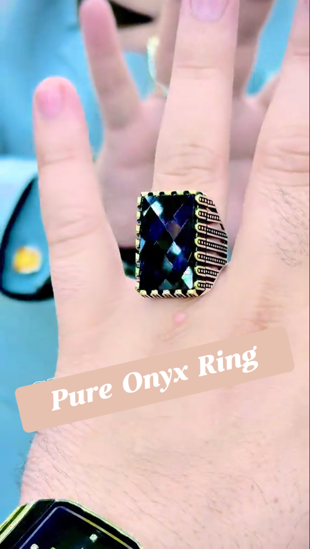 Pure ONYX Ring